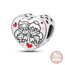 Sterling Silver Heart Shaped Warm