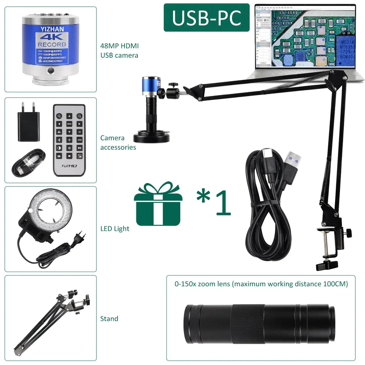 Portable Video Digital - Microscope — product view 14
