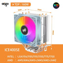 ICE400SE Air CPU Cooler for Intel AMD Systems Silent Cooling