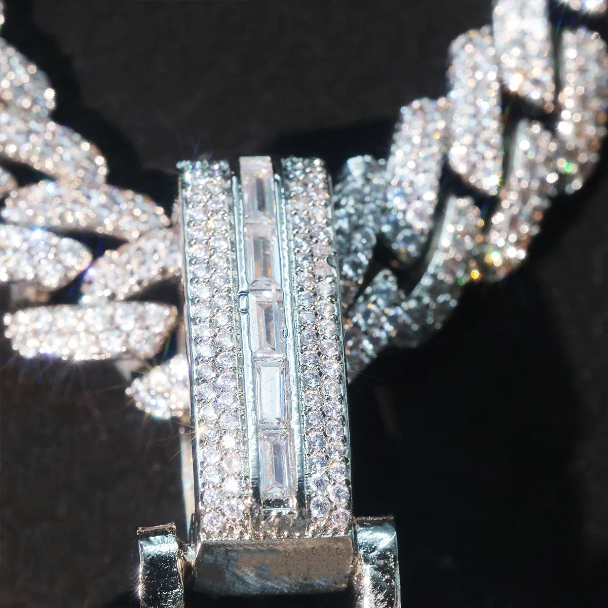 Iced Out Lion Head Crown