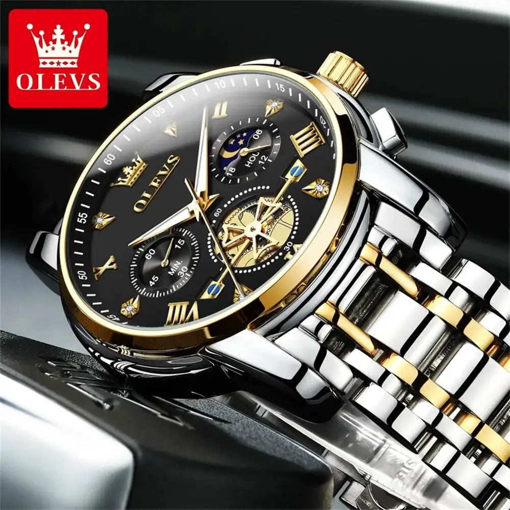 Olevs Mens Stainless Steel Watch Mens — product image 6