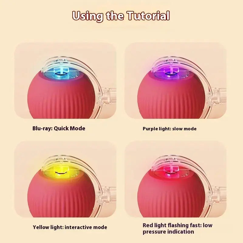 Interactive Auto Electric Rolling Ball Cat Toy for Cats