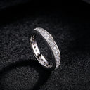 Silver Silver Moissanite Ring Style