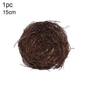 Industrial Rattan Nest Decor Adds Charm