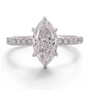 Geometric Lab Grown Diamond Ring