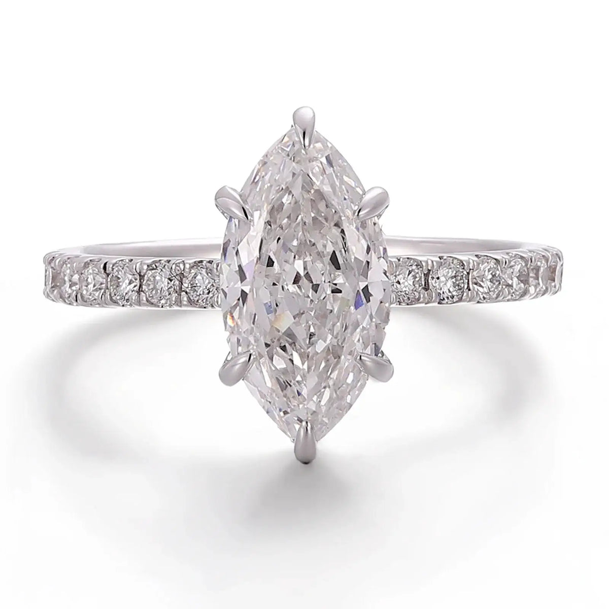 Geometric Lab Grown Diamond Ring — product image 1