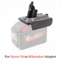 18V Battery Adapter for Dyson V6 V7 V8 Makita Milwaukee Accessory