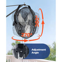 SucceBuy Industrial Wall Mount Fan High Velocity Waterproof Wall