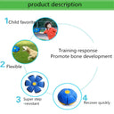 Kids Flat Throw Disc Ball Flying UFO Magic Balls Outdoor Sports Toys Gift