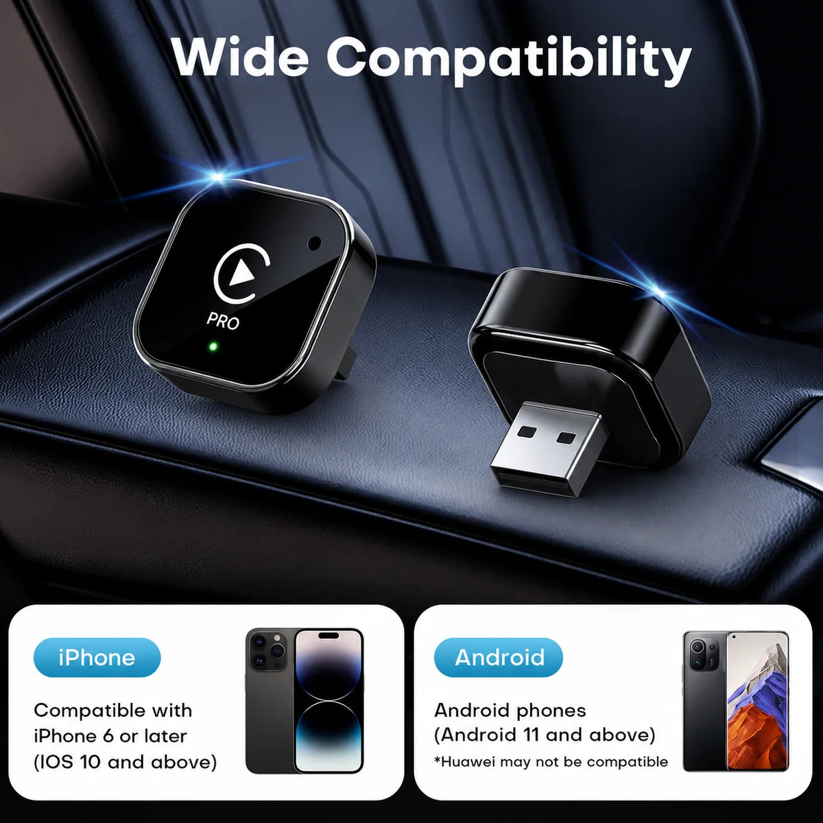 Mini CarPlay Wireless Adapter Android