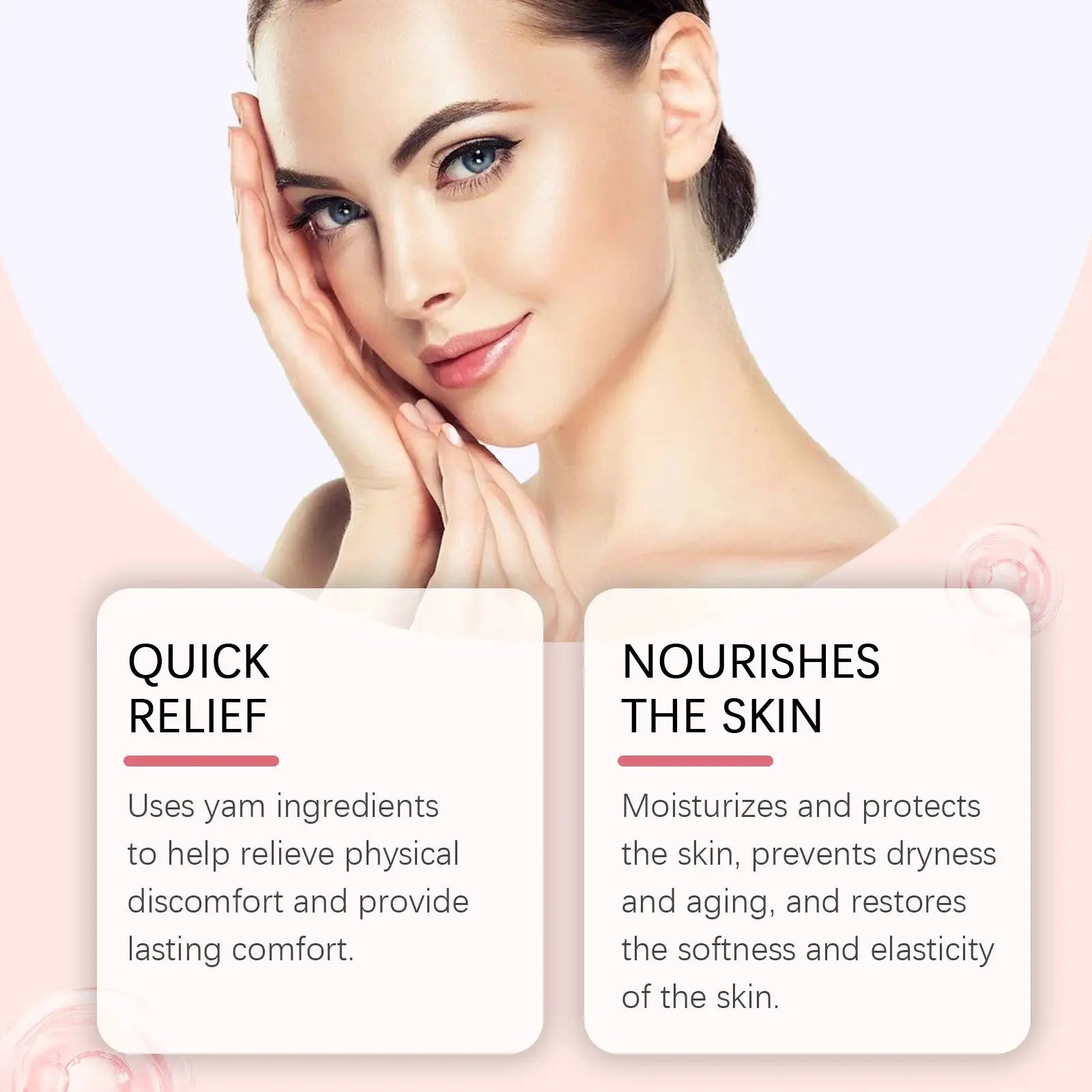 Wild Yam Cream For Hormone Balance Menopause Soothing Reduce Hot Flashes Women Body Balance Support Progesterone Relief Cream