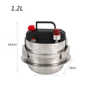 Quick-Cook Nonstick Pressure Cooker 304 Stainless Steel Rice