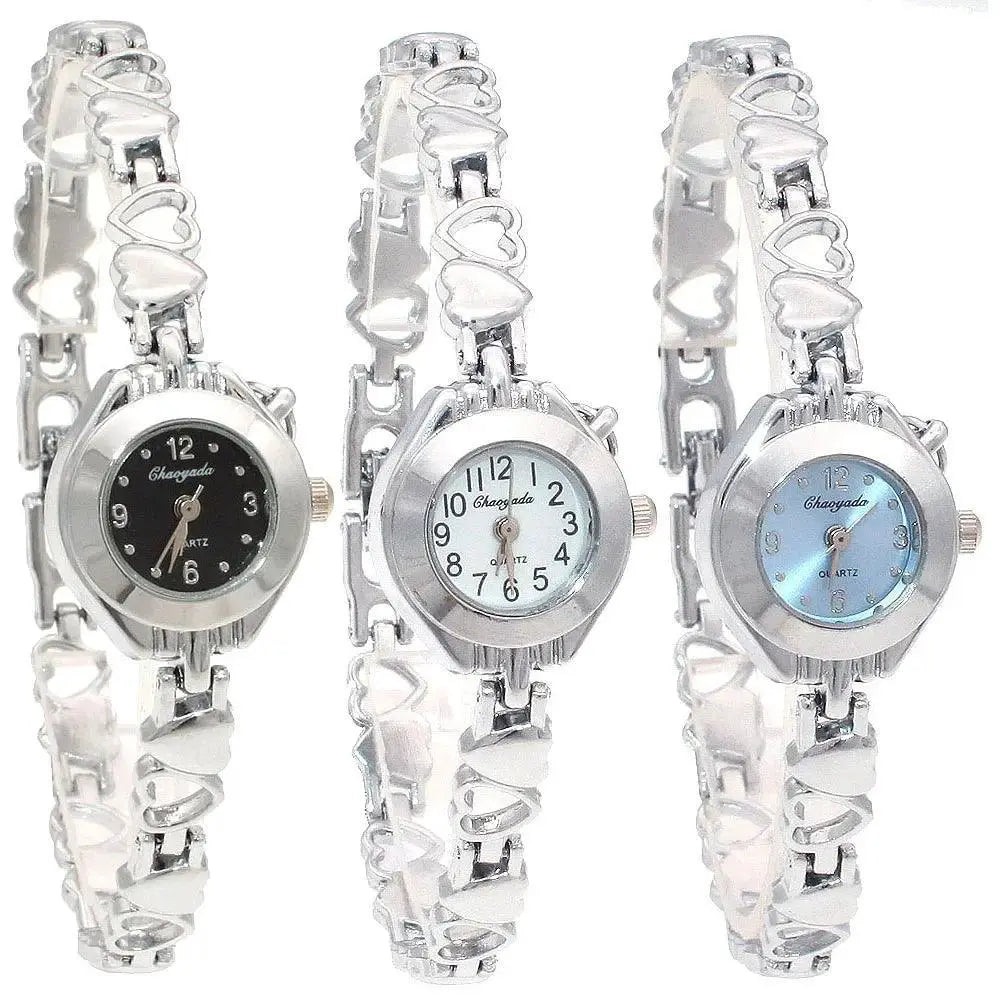 Silver Bracelet Women Watches Stylish Bulk Collection
