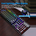 Wired RGB Gaming Keyboard - Fast Responsiveness