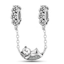Charm Beads Sterling Silver Color
