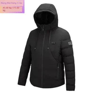 Winter Intelligent Heating Down Cotton Coat Jacket For Men