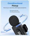 Wireless Lavalier Mic for Vloggers Pro