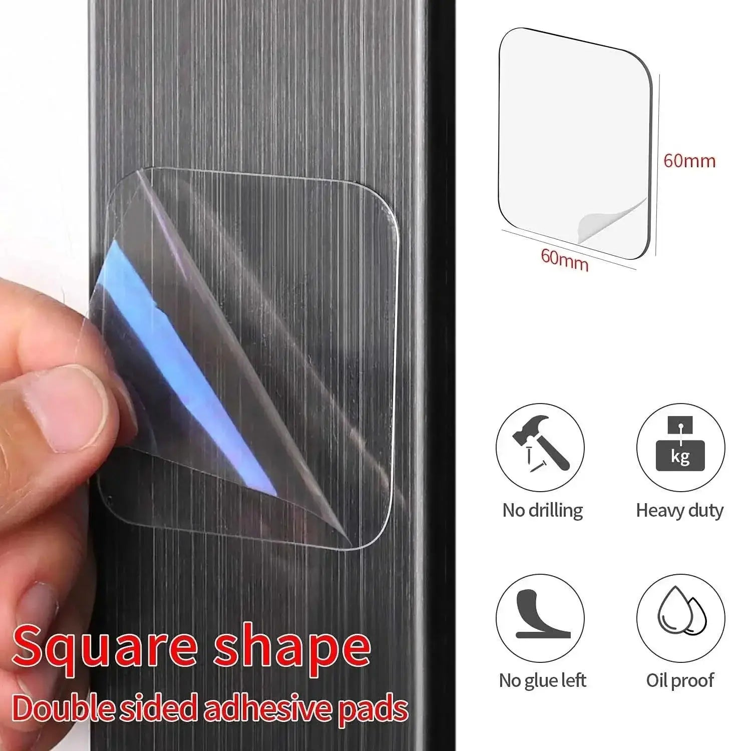 Waterproof Non Marking Grip Pads For Home Decor Stickers
