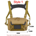 Fishing Chest Bag Men's Tactical Waterproof Molle Backpack