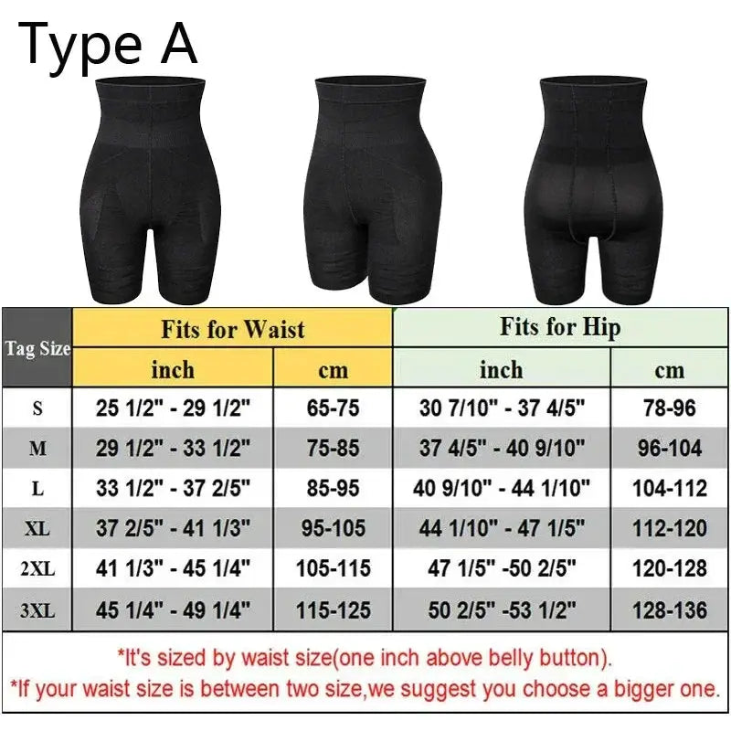 Men's High Waist Slimming Body Shaper Compression Shorts