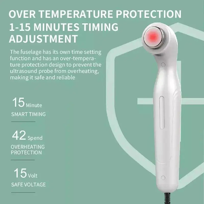 Ultrasound Joints Muscle Massager 1MHz Focal Ultrasound Body Fascia Shoulder Neck Elbow Waist Wrist Knee Plantar Finger Massager