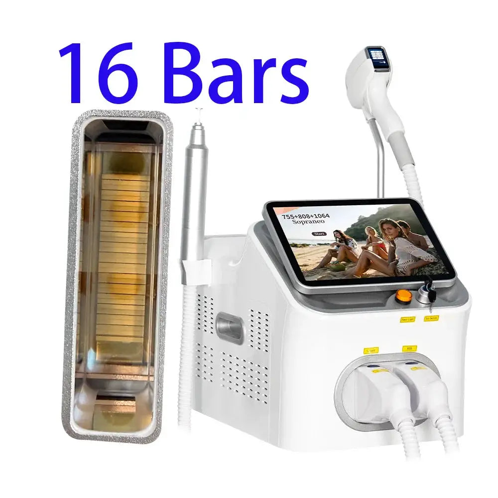 FAC 7000W 2IN1 Professional 6 Wave 808 Diode Laser Permanent Painless Hair Removal Picosecond Tattoo Removal Machine
