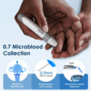 LinkSun Blood Glucose Meter - With Strips Lancets