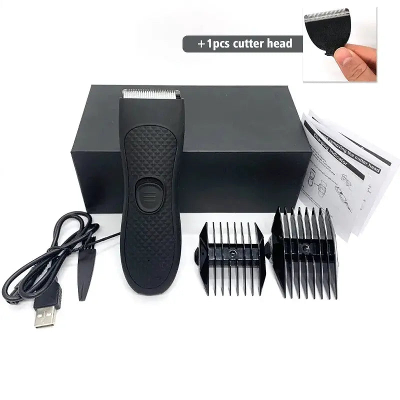 Professional Intimate Area Trimmer for Men Grooming Tool