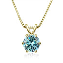 Moissanite Pendant Necklace In Carat