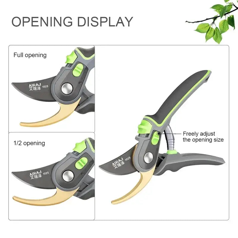 Airaj Industrial Pruning Shears Labor Saving Tools