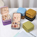 Velvet Jewelry Box For Travel Security
