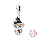 Halloween Charm Sterling Silver Luminous
