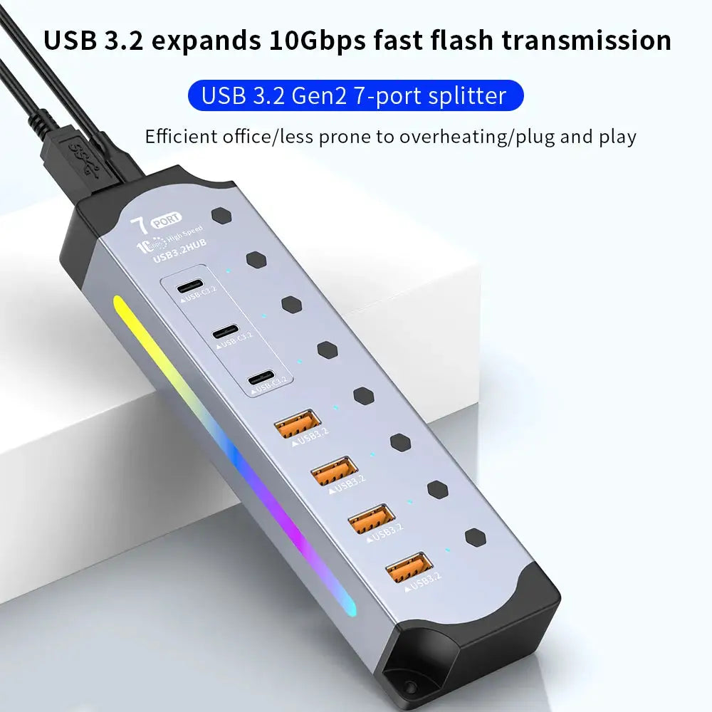 Port Usb C Hub With Switch Control — product view 2