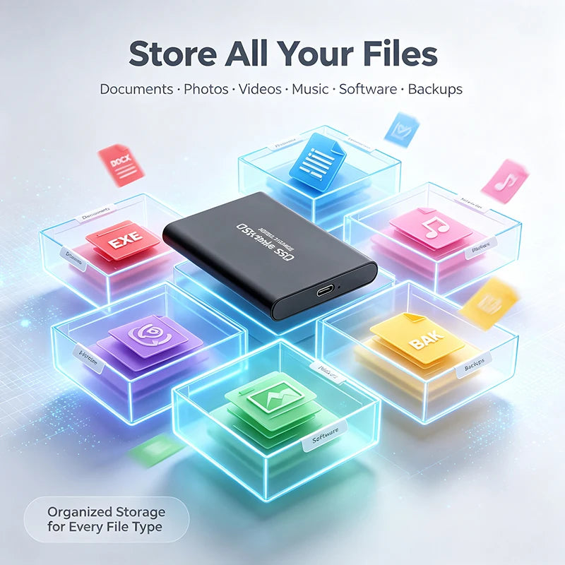 Compact Slim Solid State Storage