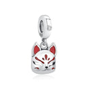 Sterling Silver Charm Fortune Cat