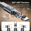 Magnetic USB-C Adapter for Convenient Charging