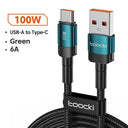 Toocki Fast Charging Cable Enhanced Data Transfer Efficiency