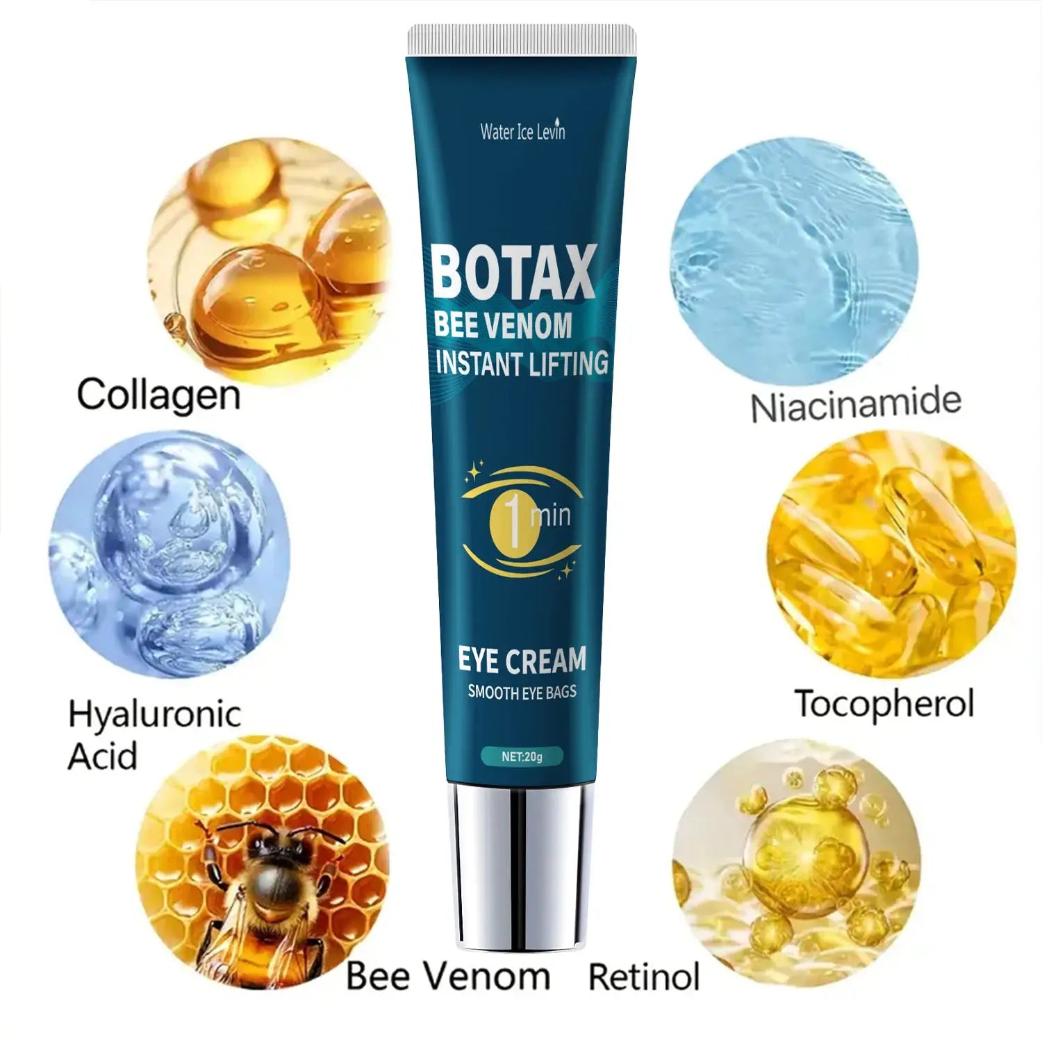 Hydrating Eye Gel, Minimizes Puffiness, Formulated with Caffeine, Aloe Vera & Panthenol, Soothes and Refreshes Eye Skin, Oil-Fre