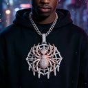 Iced Spider Web Pendant Hip