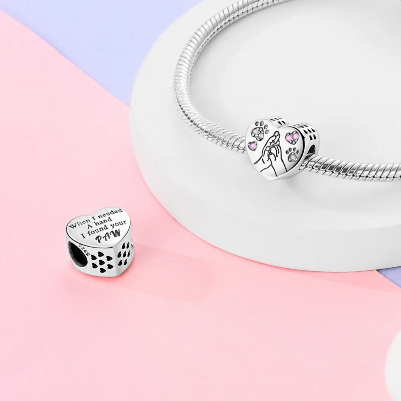 Sterling Silver Charm Bead Charms