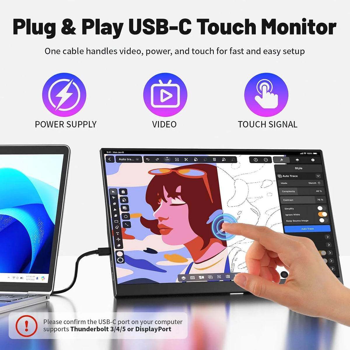 Monitor Clearer Everyday Viewing