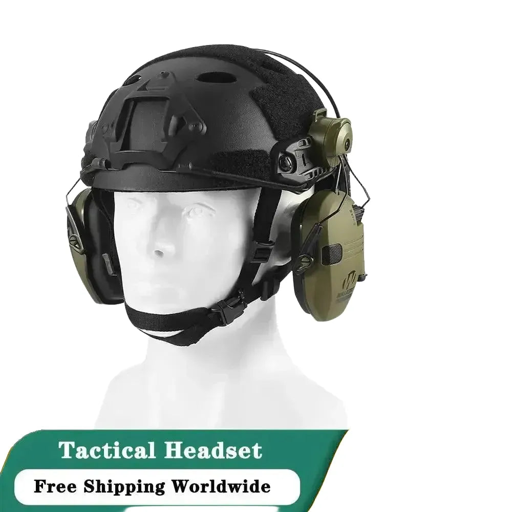 Hearing Protection Earmuffs for Shooting — Black