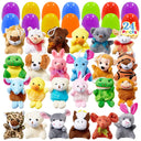 Easter Eggs Mini Plush Animal Toys for Kids