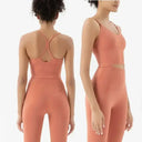 Womens Naked Feeling Set - Breathable Seamless Wear
