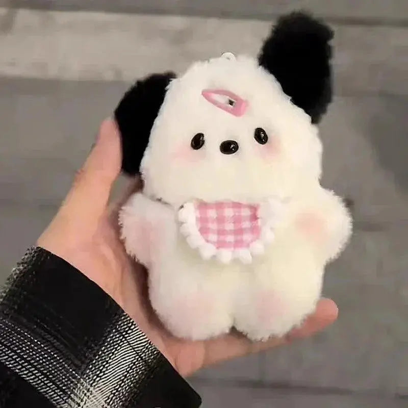 Adorable Plush Puppy Doll Keychain Bag Pendant Charm Gift