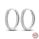 Charm Double Hoop Earrings