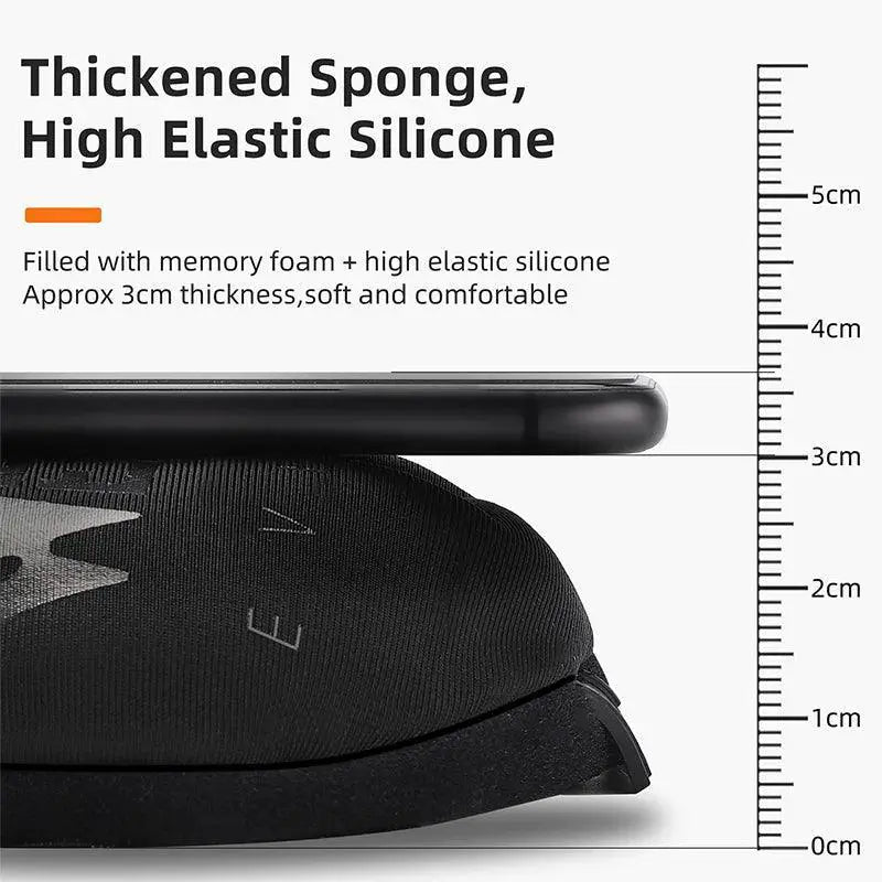 Comfortable Waterproof Bicycle Saddle Cover With Gel Foam