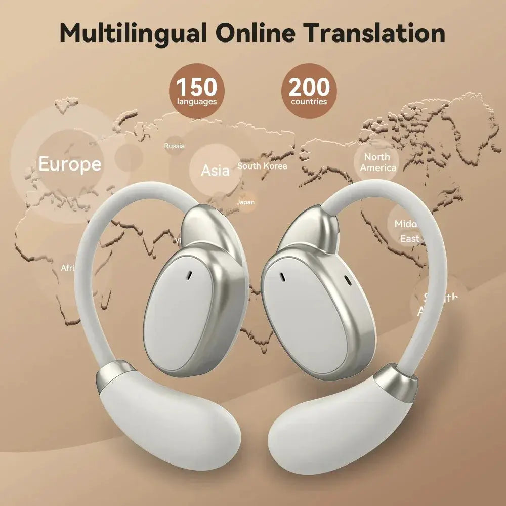 150 Languages Smart Translation Bluetooth 5.4 Earbuds