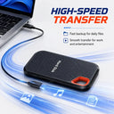 Mini Portable External Hard Drive SSD Type-C Backup Drive