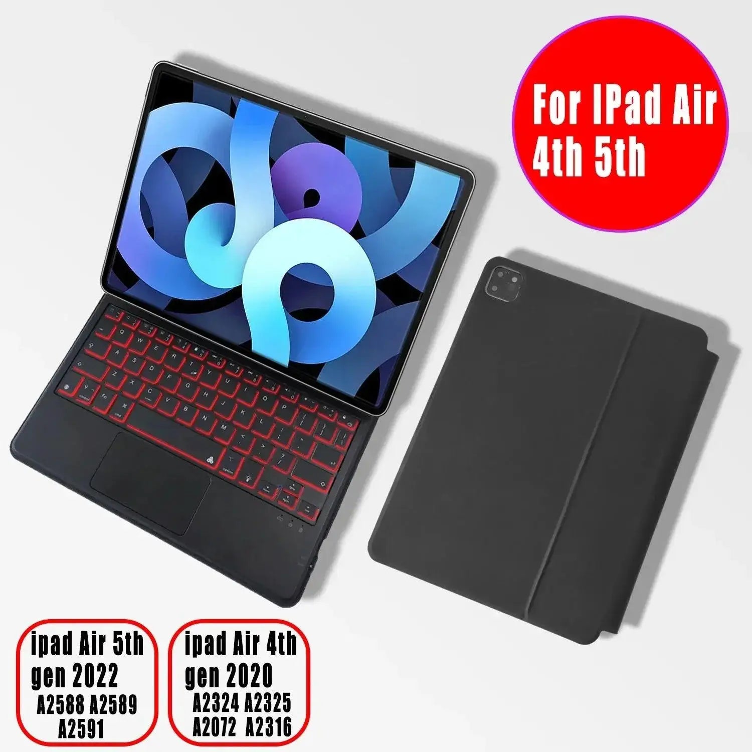 Ipad Air Pro Multilingual Wireless Keyboard Sleek Design